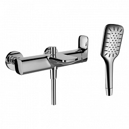 Настенный смеситель Cityplus неповоротный излив, лейка в комплекте 3.2175.7.004.136.1 Laufen